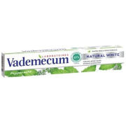 VADEMECUM Natural White, zubná pasta s mätou a fluoridom 75 ml