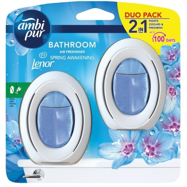 Ambi Pur Bathroom osviežovač vzduchu Spring Awakening 2 x 7,5 ml, Spring Awakening