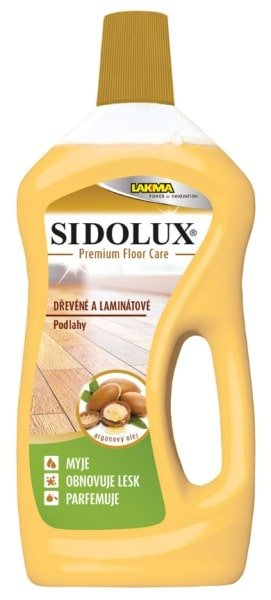 Sidolux Premium Floor Care drevené a laminátové podlahy argánový olej 750 ml