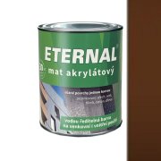 Eternal Mat Akrylátový, Matná farba 09 tmavohnedá, 0,7 kg