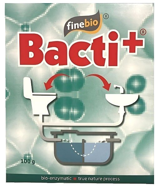 BACTI+ prášok do septikov, žúmp a čističiek 100 g - 100 g