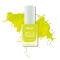 Miss Cop Fluo lak na nechty 3 Jaune 12 ml