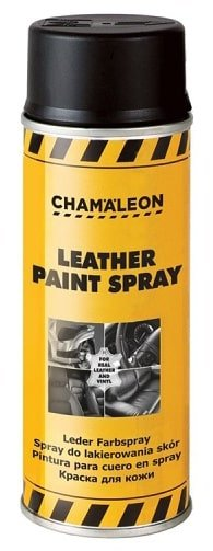 CHAMALEON matný čierny sprej na kožu (vinyl) 400 ml