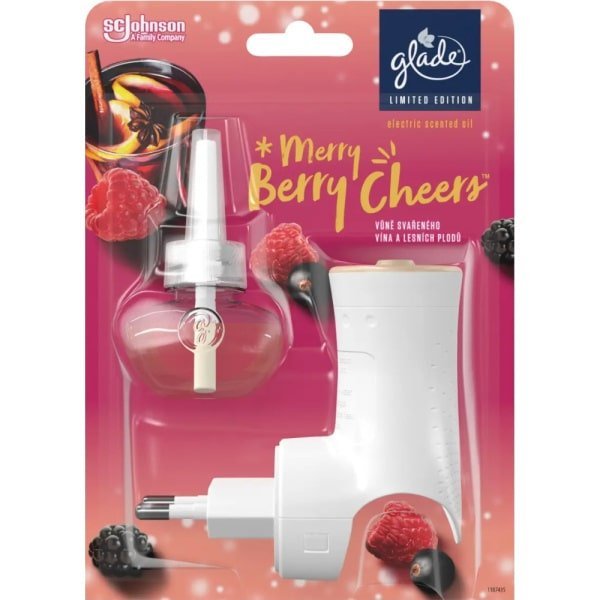 Glade elektrický osviežovač vzduchu Merry Berry Cheers 1 + 20 ml - bobule