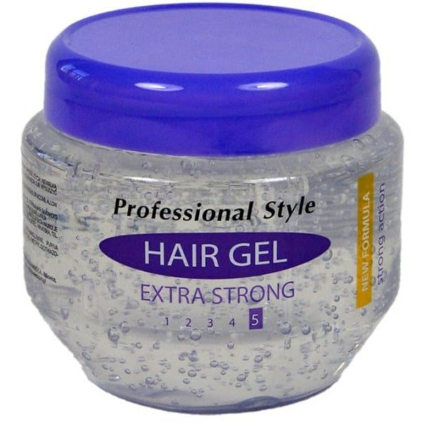 Professional Style gél na vlasy Extra Strong biely 225 ml