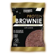 Frank&Oli Protein Brownie, proteínová sušienka s čokoládou a kešu 50 g