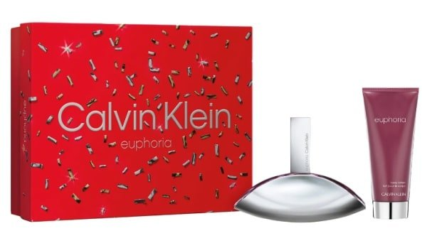 Calvin Klein Euphoria parfumovaná voda 100 ml + telové mlieko 100 ml, darč. kazeta