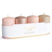 Artman Candles sviečky Rose Gold 4 ks