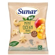 Sunar BIO detské chrumky mini oceán mango 10m+, 18 g