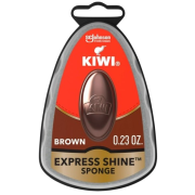 Kiwi Express Shine hubka na obuv hnedá 6 ml