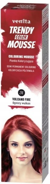 Venita Trendy farebné penové tužidlo č. 31 ohnivý vulkán 75 ml