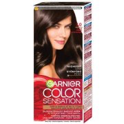 Garnier Color Sensation, farba na vlasy 3.0 Tmavohnedá 1ks