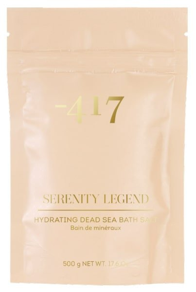 Minus 417 Serenity Legend Hydratind Dead Bath Salt, soľ do kúpeľa 500 g - soľ