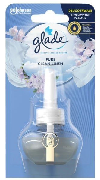 Glade elektrický osviežovač vzduchu Pure Clean Linen náhradná náplň 20 ml - pure clean