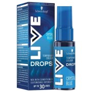 Live Drops farbiace kvapky na vlasy Krištáľovo modrá 30 ml