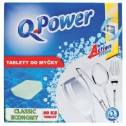 Q-Power Classic economy tablety do umývačky riadu 60ks