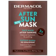 Dermacol After SUN Pleťová maska po opaľovaní 2 x 8 ml
