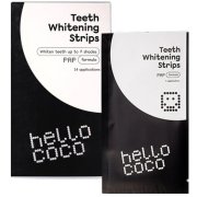 Hello Coco PAP Bieliace pásiky na zuby 14 aplikácií, 28 ks