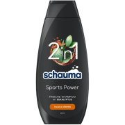 Schauma Sports Power 2v1, šampón na vlasy 400 ml