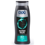 DIXI Men Aktívny Relax 3v1, pánsky sprchový gél 400 ml