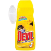 Dr. Devil WC gél s košíčkom 3in1 Lemon 400 ml