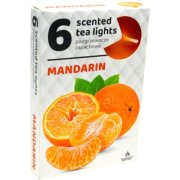 Admit čajové sviečky Mandarinka 6 ks