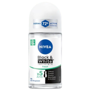 Nivea Black & White Invisible Fresh guľôčkový antiperspirant dámsky 50 ml