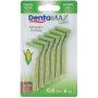 DentaMax medzizubné kefky 0,6 mm 6 ks