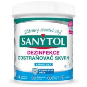 SANYTOL Dezinfekčný odstraňovač škvŕn Žiarivo biela 450 g