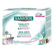 Sanytol Tablety do umývačky riadu 4v1, 40 ks