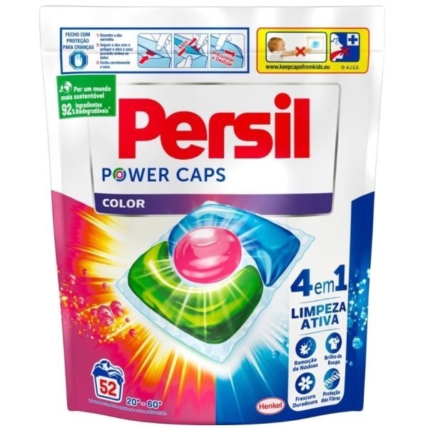 Persil Power Caps Color pracie kapsuly 52 ks