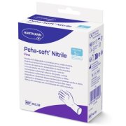 Peha-soft Nitril Jednorázové ochranné rukavice č. S, 10 ks