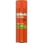 Gillette Fusion 5x Action Sensitive gél na holenie 200 ml