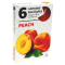 Admit čajové sviečky Peach 6 ks