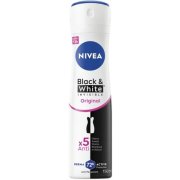 Nivea Invisible for Black & White Clear, antiperspirant sprej 150ml