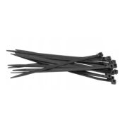 Stalco Sťahovacie sk pásky nylónové čierne opb 4,8 x 450  mm, 100 ks
