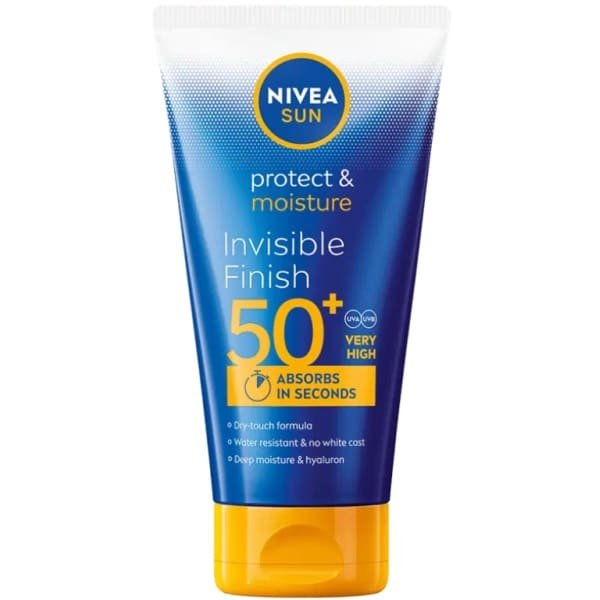 Nivea Sun Protect & Moisture OF 50+, mlieko na opaľovanie 150 ml, OF 50+
