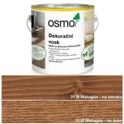 OSMO Dekoračný vosk Transparentný, 3138 Mahagón 2,5l