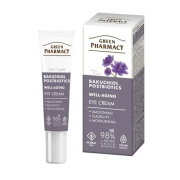 Green Pharmacy Well-Aging - očný krém "Bakuchiol + Postbiotiká" 15 ml