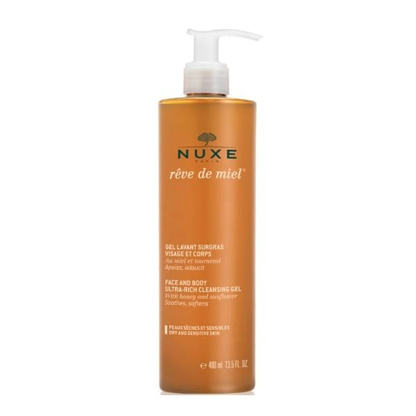NUXE Rêve de Miel Ultra-bohatý čistiaci gél na tvár a telo 400 ml