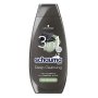 SCHAUMA Men 3 v 1 Charcoal & Clay, šampón pánsky 400 ml