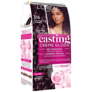 LORÉAL Casting Creme Gloss, Tmavá fialová 316, farba na vlasy 1 ks
