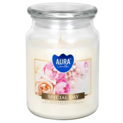 Special Day Maxi sviečka v skle s viečkom 500 g
