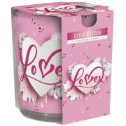 Aura vonná sviečka v skle Love Letter 100 g