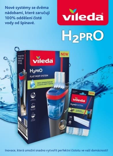 Vileda H2prO Plochý mop 175774