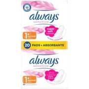 ALWAYS Ultra Sensitive Normal Plus hygienické vložky 20 ks