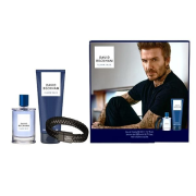 David Beckham Classic Blue toaletná voda 50 ml + sprchový gél 200 ml + náramok
