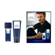 David Beckham Classic Blue deo natural sprej 75 ml + sprchový gél 250 ml