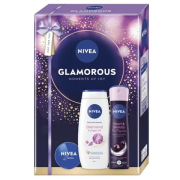 Nivea Glamorous sprchový gél 250 ml + antiperspirant 150 ml + Creme 30 ml