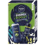 Nivea Energy Boost sprchový gél 250 ml + antiperspirant sprej 150 ml
